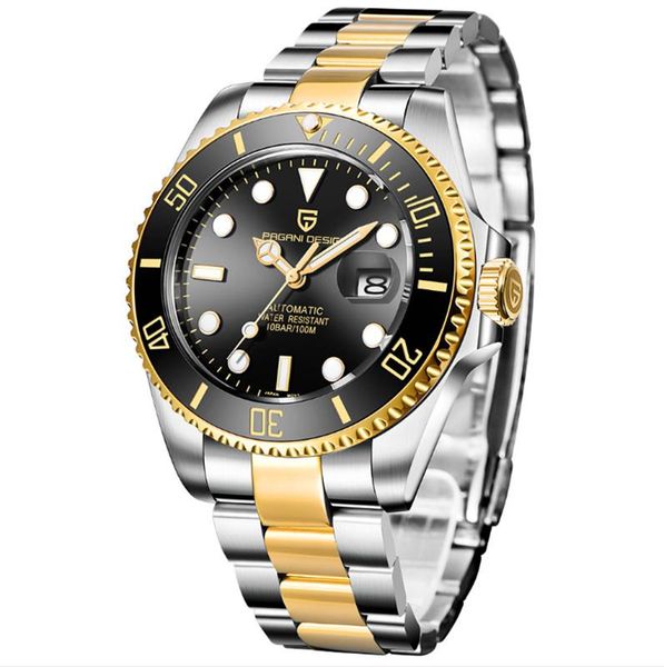 wristwatches 43mm men automatic mechanical watch two tone full stainless steel case and strap sapphire waterproof watches a382, Slivery;brown
wristwatches 43mm men automatic mechanical watch two tone full stainless steel case and strap sapphire waterproof watches a382, Slivery;brown