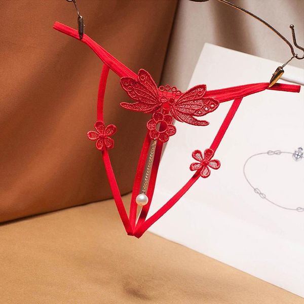 women's panties women g-string t back temptation underwear lady hollow embroidery thong pearl pendant lingerie transparent briefs, Black;pink
women's panties women g-string t back temptation underwear lady hollow embroidery thong pearl pendant lingerie transparent briefs, Black;pink