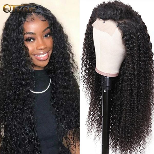 lace wigs t part curly wave closure wig 4*1 human hair brazilian remy qt, Black;brown
lace wigs t part curly wave closure wig 4*1 human hair brazilian remy qt, Black;brown