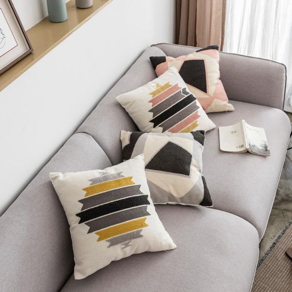 cilected nordic geometric pattern towel embroidered cushion cover cotton pillow cover home bed sofa decorative pillow cases
cilected nordic geometric pattern towel embroidered cushion cover cotton pillow cover home bed sofa decorative pillow cases