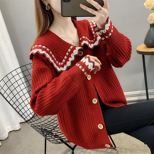 women's sweaters baby neck women's sweater spring and autumn style loose lazy wearing cardigan fashion mesh r4ek, White;black
women's sweaters baby neck women's sweater spring and autumn style loose lazy wearing cardigan fashion mesh r4ek, White;black