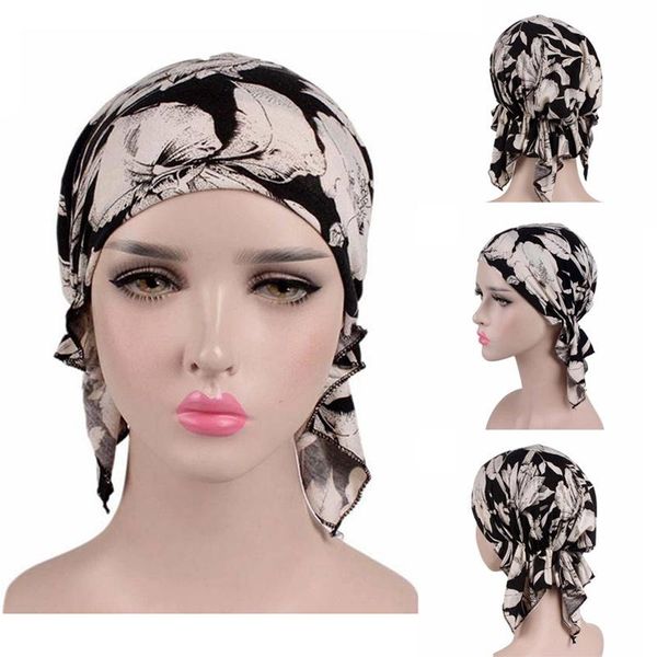 beanie/skull caps womens muslim hijab cancer chemo flower print hat turban cap cover hair loss head scarf wrap pre-tied headwear strech band, Blue;gray
beanie/skull caps womens muslim hijab cancer chemo flower print hat turban cap cover hair loss head scarf wrap pre-tied headwear strech band, Blue;gray
