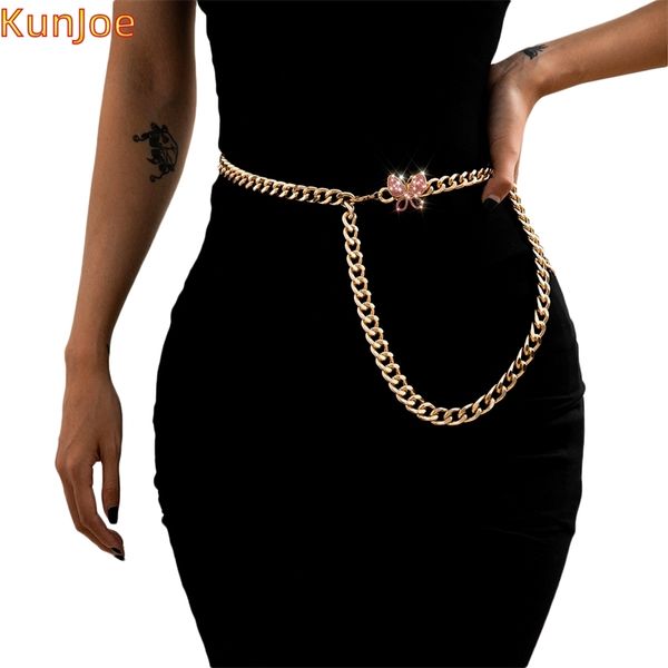 kunjoe summer beach metal body for women bikini accessories jewelry crystal butterfly belly waist chain, Silver
kunjoe summer beach metal body for women bikini accessories jewelry crystal butterfly belly waist chain, Silver