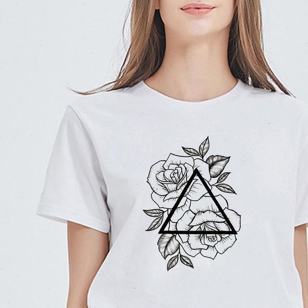 flower tattoo t shirts women pretty fashion fun versatile cool tshirt plus size punk kawaii pop oversize ropa mujer, White
flower tattoo t shirts women pretty fashion fun versatile cool tshirt plus size punk kawaii pop oversize ropa mujer, White