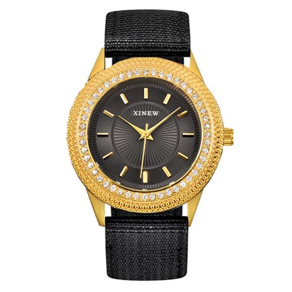 wristwatches latest genuine xi brand 9055 watches mens fashion nylon band diamond golden gifts simple vintage quartz clock erkek saat 2021, Slivery;brown
wristwatches latest genuine xi brand 9055 watches mens fashion nylon band diamond golden gifts simple vintage quartz clock erkek saat 2021, Slivery;brown