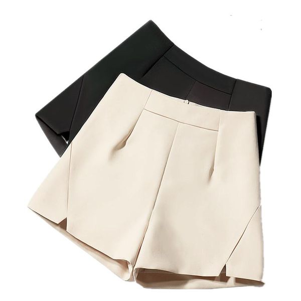 women's shorts plus size 2xl chiffon women summer thin high waist black white short femme elegant office suit womens, White;black
women's shorts plus size 2xl chiffon women summer thin high waist black white short femme elegant office suit womens, White;black