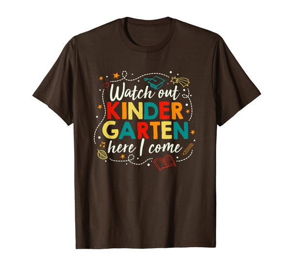 Back To School Shirt Gift Watch Out Kindergarten Here I Come T-Shirt, Mainly pictures
Back To School Shirt Gift Watch Out Kindergarten Here I Come T-Shirt, Mainly pictures