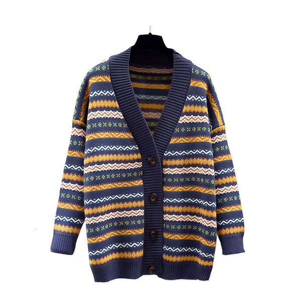 women's sweaters vintage style v neck of female korean cardigan knitted round striped woman's jacket casual autumn mesh pull femme, White;black
women's sweaters vintage style v neck of female korean cardigan knitted round striped woman's jacket casual autumn mesh pull femme, White;black