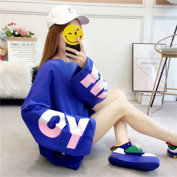 korean 2021 new mode letter printing t shirt women spring preppy t-shirt long loose streetwear collegial style brk1, White
korean 2021 new mode letter printing t shirt women spring preppy t-shirt long loose streetwear collegial style brk1, White