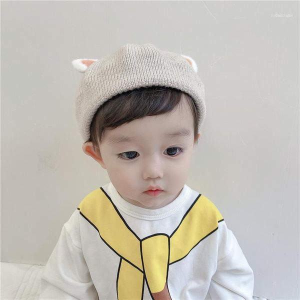 caps & hats korean baby knitted beret winter hat cute plush cat ears children painter woolen xmas gift1, Yellow
caps & hats korean baby knitted beret winter hat cute plush cat ears children painter woolen xmas gift1, Yellow