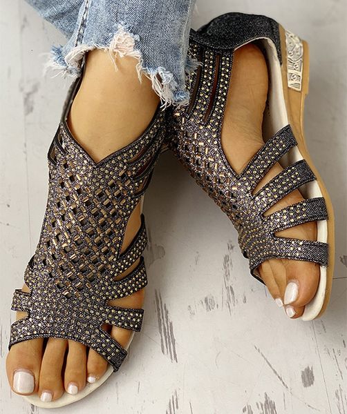 2021 new summer ladies wee zipper beach leisure bling footwear women shoes fashion rivet gladiator sandals 4ikx, Black
2021 new summer ladies wee zipper beach leisure bling footwear women shoes fashion rivet gladiator sandals 4ikx, Black