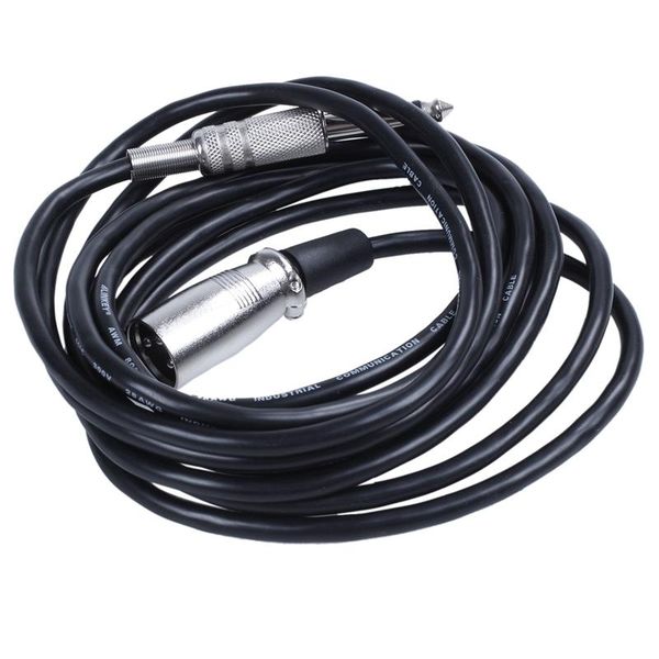 audio cables & connectors xlr 3 pin plug to 6.35mm 1/4 inch male mono jack cable 3meter (approx 10 feet)
audio cables & connectors xlr 3 pin plug to 6.35mm 1/4 inch male mono jack cable 3meter (approx 10 feet)