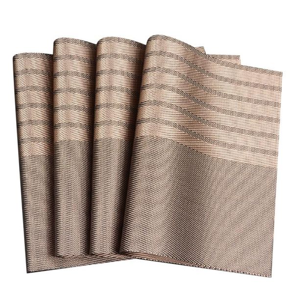 table runner 4pieces mats set heat protection pvc mat waterproof placemats dining oilproof placemat
table runner 4pieces mats set heat protection pvc mat waterproof placemats dining oilproof placemat