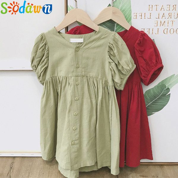 sodawn girls dress simple cute kids dress princess dress spring summer children clothing toddler outfits 210303, Red;yellow
sodawn girls dress simple cute kids dress princess dress spring summer children clothing toddler outfits 210303, Red;yellow