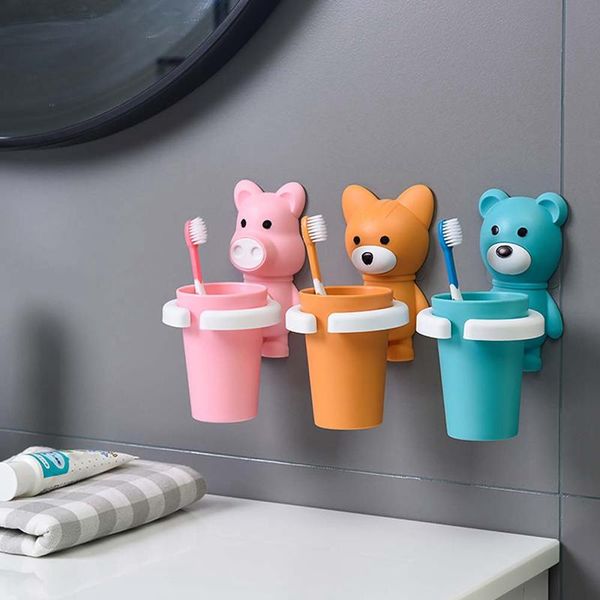 bathroom storage & organization cartoon sucker brushing cup holder suction hooks multifunctional animal children accessories eco-friendly
bathroom storage & organization cartoon sucker brushing cup holder suction hooks multifunctional animal children accessories eco-friendly