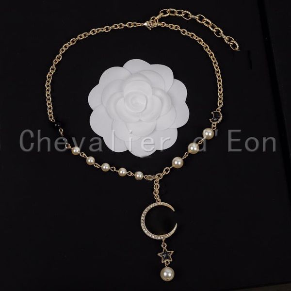 chokers fashion party jewelry pearls necklace luxury moon star pendant chain for women, Golden;silver
chokers fashion party jewelry pearls necklace luxury moon star pendant chain for women, Golden;silver