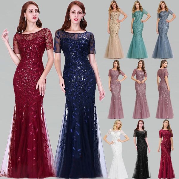 2021 lace mermaid bridesmaid dresses scoop t-shirt sheer maid of honor plus size formal evening prom party gowns 02, White;pink
2021 lace mermaid bridesmaid dresses scoop t-shirt sheer maid of honor plus size formal evening prom party gowns 02, White;pink