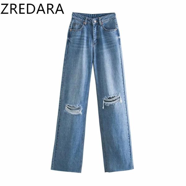 women's jeans zredara 2021 retro hole tassel blue high waist slim straight summer casual pocket
women's jeans zredara 2021 retro hole tassel blue high waist slim straight summer casual pocket