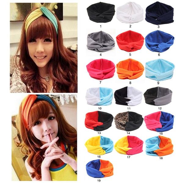 fashion girls stretch twist headband turban sport yoga head wrap bandana headwear hair accessories 19 models, Slivery;white
fashion girls stretch twist headband turban sport yoga head wrap bandana headwear hair accessories 19 models, Slivery;white
