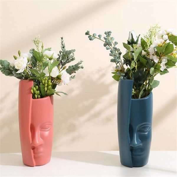 modern minimalist abstract flower pot home decoration nordic plastic vase anti-ceramic face
modern minimalist abstract flower pot home decoration nordic plastic vase anti-ceramic face