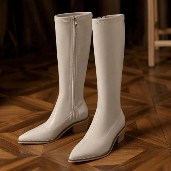 New Women Knee High Boots Strange High Heels Shoes Fashion Cool Daily Office Lady Casual Female Footwear Size 34-43, Brown without fur
New Women Knee High Boots Strange High Heels Shoes Fashion Cool Daily Office Lady Casual Female Footwear Size 34-43, Brown without fur