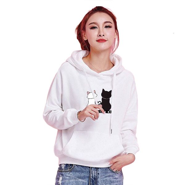 2021 autumn winter casual cat print pocket hoodies long sleeve pullovers sweatshirt women cue0, Black
2021 autumn winter casual cat print pocket hoodies long sleeve pullovers sweatshirt women cue0, Black