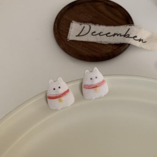 stud cute and simple flocking ear studs earrings christmas snowman wholesale jewelry for woman female 2021 trend, Golden;silver
stud cute and simple flocking ear studs earrings christmas snowman wholesale jewelry for woman female 2021 trend, Golden;silver