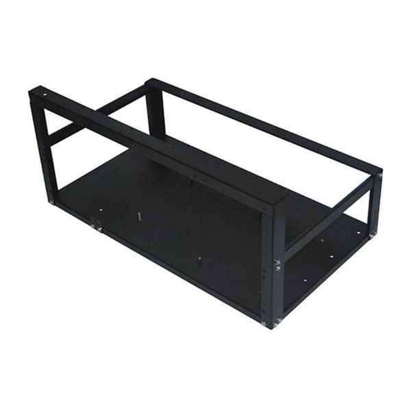 steel coin open air miner mining frame rig case up to 6-8 gpu ethereum mining rig aluminum stackable frame
steel coin open air miner mining frame rig case up to 6-8 gpu ethereum mining rig aluminum stackable frame