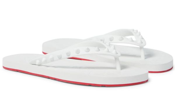 italy handmade slippers shoes summer mens beach slide shoe white flip donna spiked rubber flips flops sandals bottom red with box, Black
italy handmade slippers shoes summer mens beach slide shoe white flip donna spiked rubber flips flops sandals bottom red with box, Black