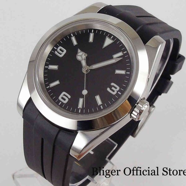 bliger no simple 39mm automatic men watch saffier glass rubber band miyota movement, Slivery;brown
bliger no simple 39mm automatic men watch saffier glass rubber band miyota movement, Slivery;brown