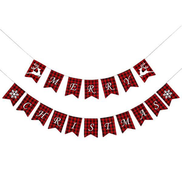 christmas decorations 1set party banner fishtail shape flag reindeer banners (red and black)
christmas decorations 1set party banner fishtail shape flag reindeer banners (red and black)