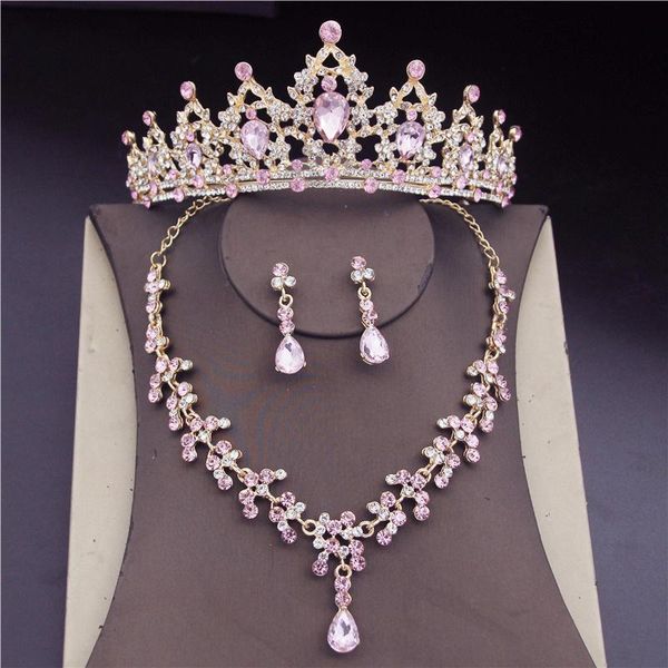 earrings & necklace crystal bridal jewelry sets for women fashion tiaras necklaces set bride crown wedding jewellry, Silver
earrings & necklace crystal bridal jewelry sets for women fashion tiaras necklaces set bride crown wedding jewellry, Silver