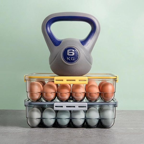 storage bottles & jars 18/24 grid household egg refrigerator organizer plastic box kitchen tray container with lid
storage bottles & jars 18/24 grid household egg refrigerator organizer plastic box kitchen tray container with lid