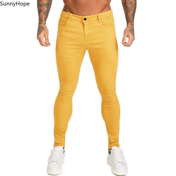 men's jeans men stretch skinny solid 4 color casual slim fit denim trouser male yellow red gray pants trousers 2021, Blue
men's jeans men stretch skinny solid 4 color casual slim fit denim trouser male yellow red gray pants trousers 2021, Blue