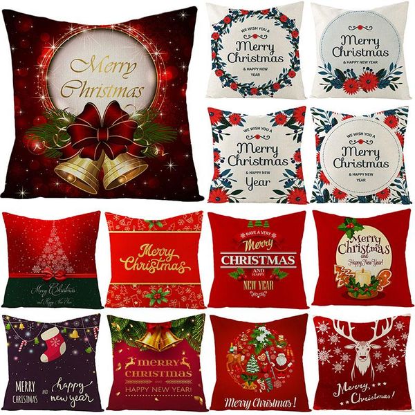 cushion/decorative pillow red christmas pillowcover linen cushion cover 45x45 tree deer pattern pillowcase sofa cushions year decorative thr
cushion/decorative pillow red christmas pillowcover linen cushion cover 45x45 tree deer pattern pillowcase sofa cushions year decorative thr
