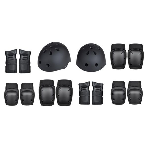 kids bike helmet sport protective gear set knee elbow wrist pads for roller skating skateboard scooter cycling, Black;gray
kids bike helmet sport protective gear set knee elbow wrist pads for roller skating skateboard scooter cycling, Black;gray