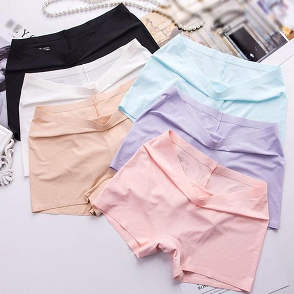 women's panties ice silk seamless for women safety short anti-glare ladies pants girl boxer briefs cozy female underwear, Black;pink
women's panties ice silk seamless for women safety short anti-glare ladies pants girl boxer briefs cozy female underwear, Black;pink