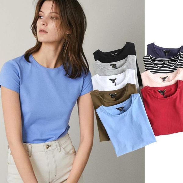withered england office lady simple basic cotton o-neck summer t shirt women harajuku tshirt camisetas verano mujer 2021, White
withered england office lady simple basic cotton o-neck summer t shirt women harajuku tshirt camisetas verano mujer 2021, White