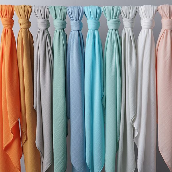 newborn cotton bamboo baby blanket muslin swaddle solid wrap muslin big diaper 120*120cm
newborn cotton bamboo baby blanket muslin swaddle solid wrap muslin big diaper 120*120cm
