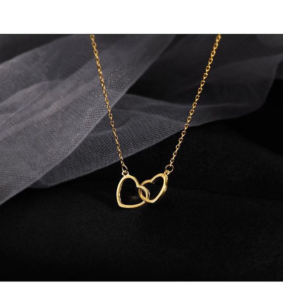 pendant necklaces simple minimalist love necklace golden niche cold wind temperament clavicle chain titanium steel jewelry, Silver
pendant necklaces simple minimalist love necklace golden niche cold wind temperament clavicle chain titanium steel jewelry, Silver