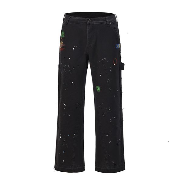 2021 new graffiti tinta pintada perna larga alargamento dos homens streetwear reta casual jeans harajuku lavado retro solto denim calas 2d39, Blue
2021 new graffiti tinta pintada perna larga alargamento dos homens streetwear reta casual jeans harajuku lavado retro solto denim calas 2d39, Blue