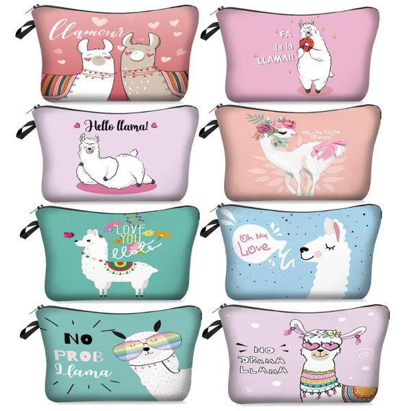 funny cute cartoon llama makeup bag set for women cosmetic bag adorable roomy purse ladies travel water-resistant toiletry
funny cute cartoon llama makeup bag set for women cosmetic bag adorable roomy purse ladies travel water-resistant toiletry