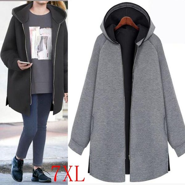 women's large size hoodie 3xl-7xl bust 132cm large size women's long sleeve pure color loose zipper simple pocket hoodie, Black
women's large size hoodie 3xl-7xl bust 132cm large size women's long sleeve pure color loose zipper simple pocket hoodie, Black