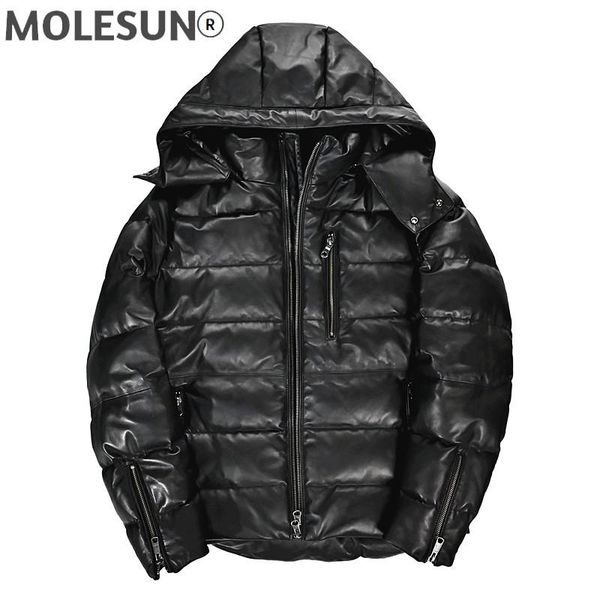 men's leather & faux akoosun winter real jacket men korean sheepskin coat hooded down jackets warm fashion clothes 2021 chaqueta hombre, Black
men's leather & faux akoosun winter real jacket men korean sheepskin coat hooded down jackets warm fashion clothes 2021 chaqueta hombre, Black