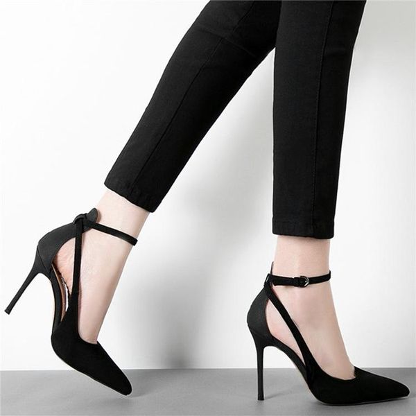 dress shoes spring / summer 2021 korean style pointed stiletto high heel single women's buckle suede wholesale 191-22, Black
dress shoes spring / summer 2021 korean style pointed stiletto high heel single women's buckle suede wholesale 191-22, Black