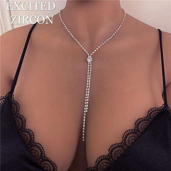 earrings & necklace long tassel wedding jewelry sets ab color crystal set gifts for women dating party dresses accessories, Silver
earrings & necklace long tassel wedding jewelry sets ab color crystal set gifts for women dating party dresses accessories, Silver