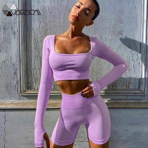 active 2 piece set women long sleeve crop solid color high waist tight shorts sports running workout yoga fitness gym suit, White;red
active 2 piece set women long sleeve crop solid color high waist tight shorts sports running workout yoga fitness gym suit, White;red