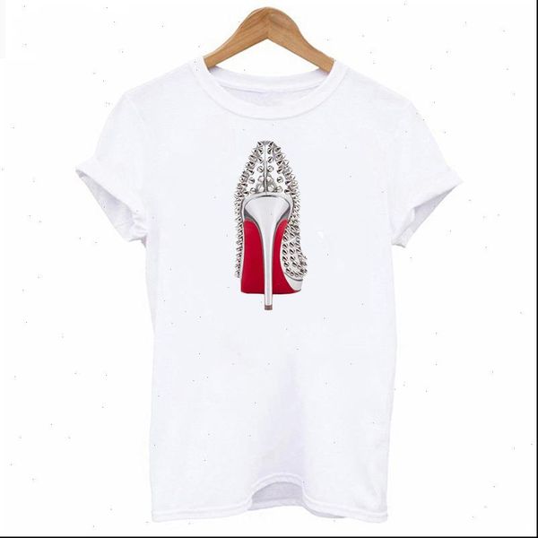g watercolor high heels shoes print vogue t femme funny t shirt women 90s hip hop punk shirt hipster streetwe, White
g watercolor high heels shoes print vogue t femme funny t shirt women 90s hip hop punk shirt hipster streetwe, White