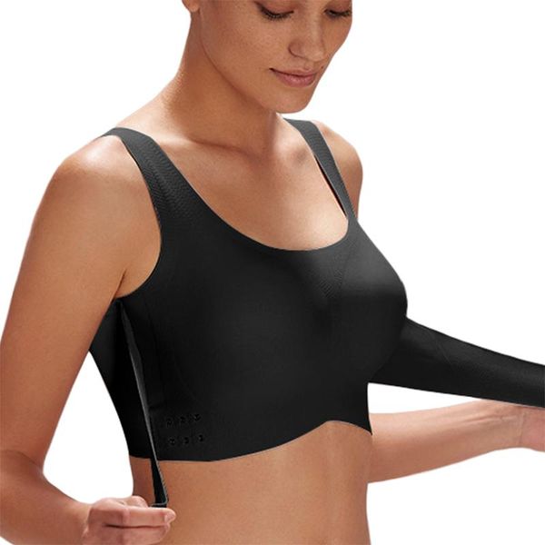 bras for women posture corrector seamless push up shockproof sports support fitness vest underwear cross back yoga workout bra, Red;black
bras for women posture corrector seamless push up shockproof sports support fitness vest underwear cross back yoga workout bra, Red;black
