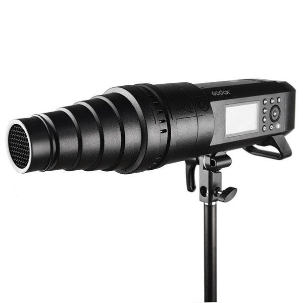 tripods godox sn04 (sn-04) snoot with honeycomb grid for ad400pro outdoor flash studio strobe light
tripods godox sn04 (sn-04) snoot with honeycomb grid for ad400pro outdoor flash studio strobe light